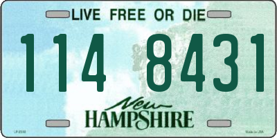 NH license plate 1148431