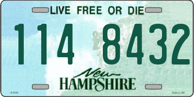 NH license plate 1148432