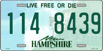 NH license plate 1148439