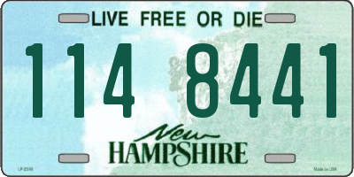NH license plate 1148441
