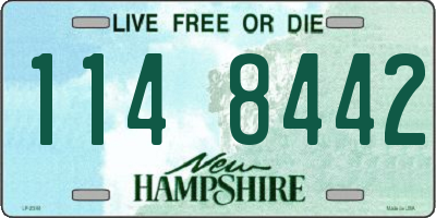 NH license plate 1148442