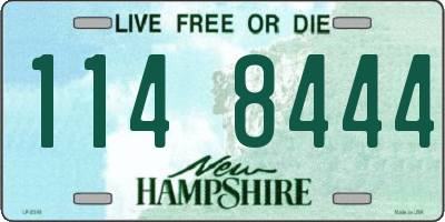 NH license plate 1148444