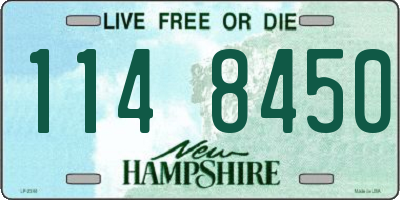 NH license plate 1148450