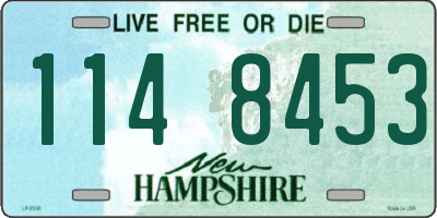 NH license plate 1148453