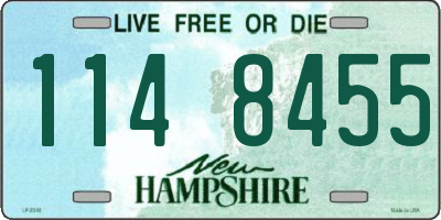 NH license plate 1148455