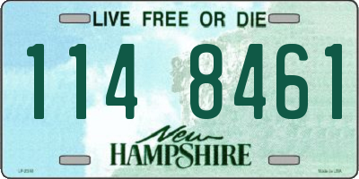 NH license plate 1148461
