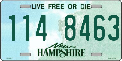NH license plate 1148463