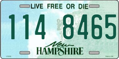 NH license plate 1148465