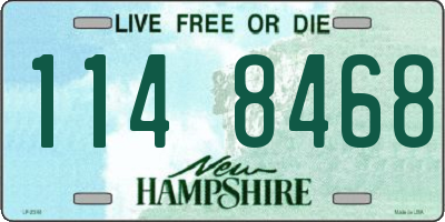 NH license plate 1148468
