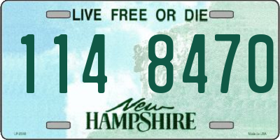 NH license plate 1148470