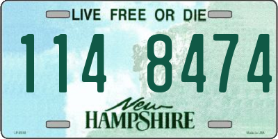 NH license plate 1148474