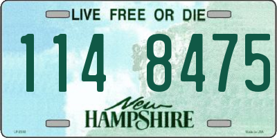 NH license plate 1148475
