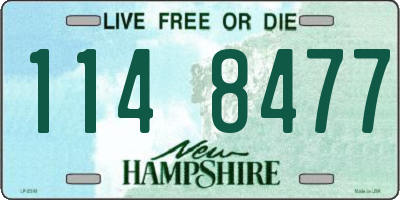 NH license plate 1148477