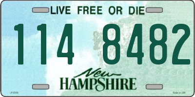 NH license plate 1148482