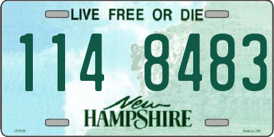 NH license plate 1148483