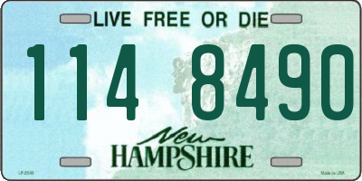 NH license plate 1148490