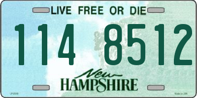 NH license plate 1148512