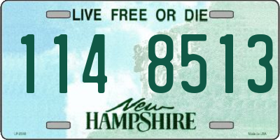 NH license plate 1148513