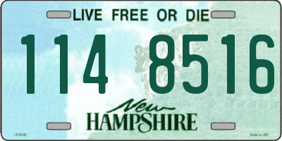 NH license plate 1148516
