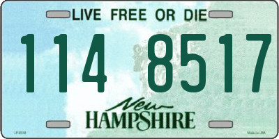 NH license plate 1148517
