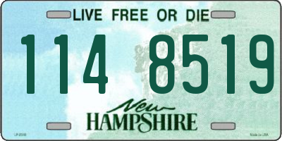 NH license plate 1148519