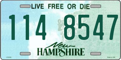 NH license plate 1148547
