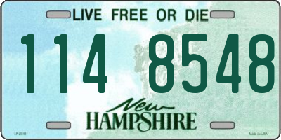 NH license plate 1148548