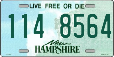 NH license plate 1148564