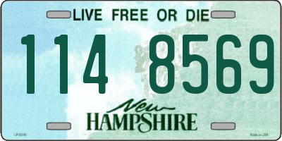 NH license plate 1148569