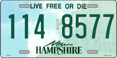 NH license plate 1148577