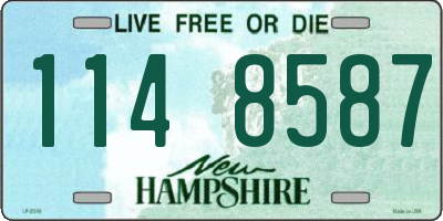 NH license plate 1148587