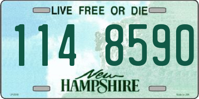 NH license plate 1148590