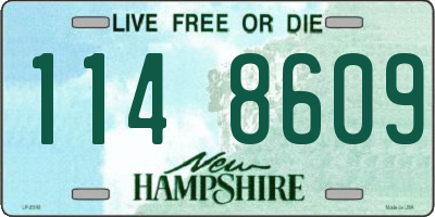 NH license plate 1148609