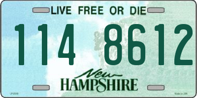 NH license plate 1148612