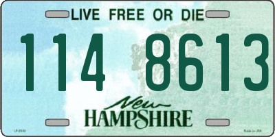 NH license plate 1148613
