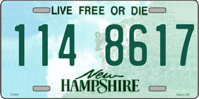 NH license plate 1148617