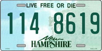 NH license plate 1148619
