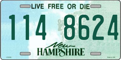 NH license plate 1148624