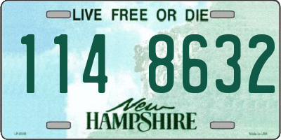 NH license plate 1148632