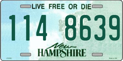 NH license plate 1148639