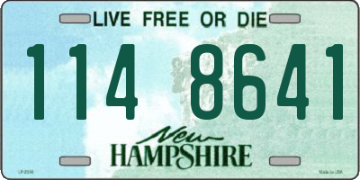 NH license plate 1148641