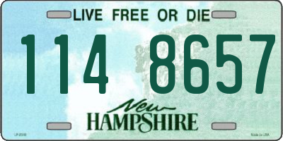 NH license plate 1148657