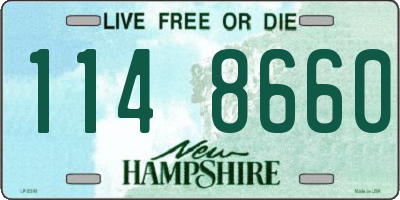 NH license plate 1148660