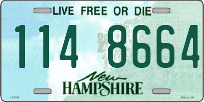 NH license plate 1148664