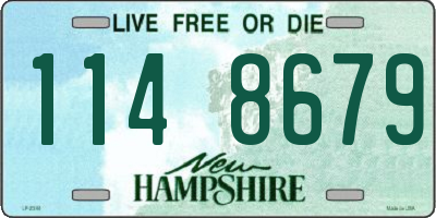 NH license plate 1148679