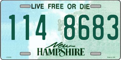 NH license plate 1148683