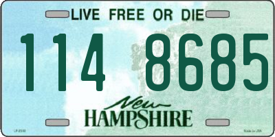 NH license plate 1148685