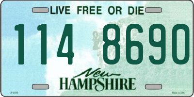 NH license plate 1148690