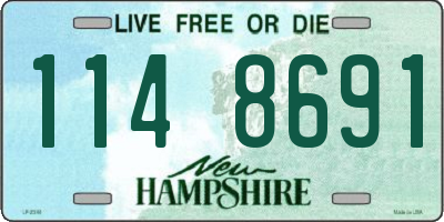 NH license plate 1148691