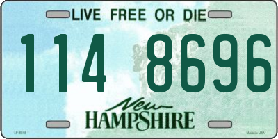 NH license plate 1148696